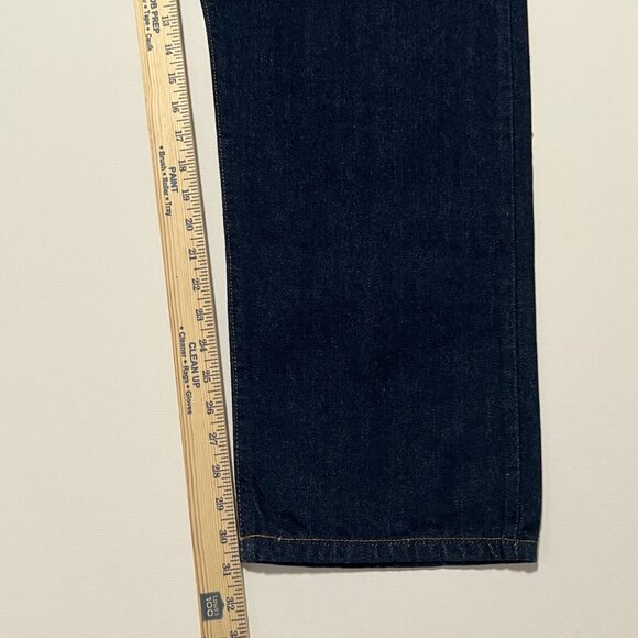 Red Kap Jeans Straight Leg Work Utility Dark Wash Denim Men's size 38x30 - Picture 2 of 6